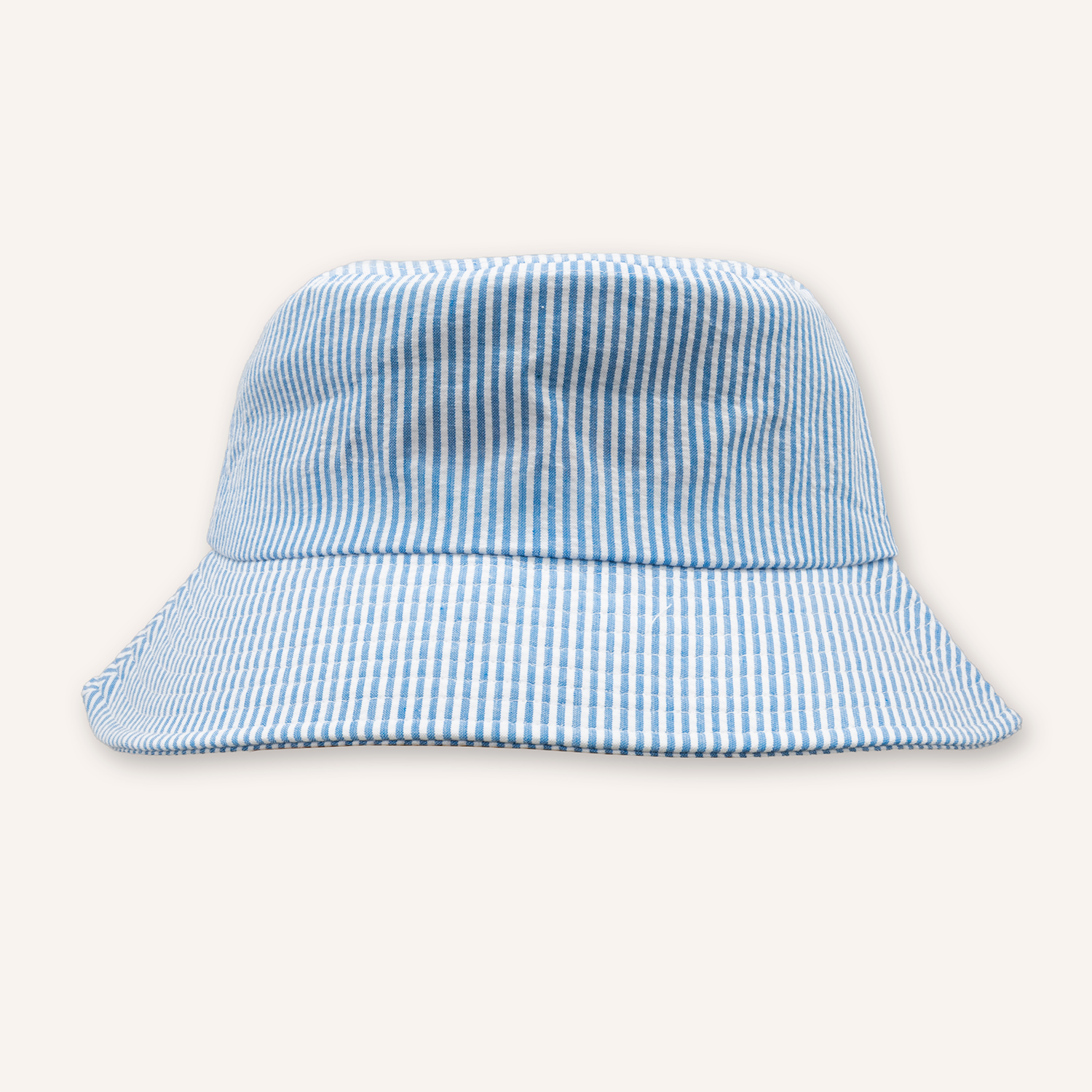 Seersucker Bucket Hat