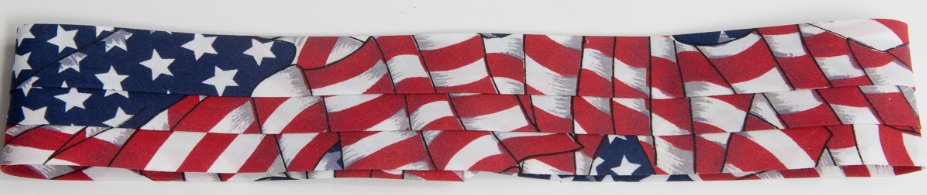 USA FLAG- theme hatband