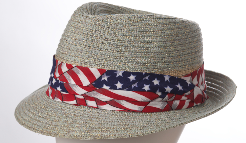 USA FLAG- theme hatband