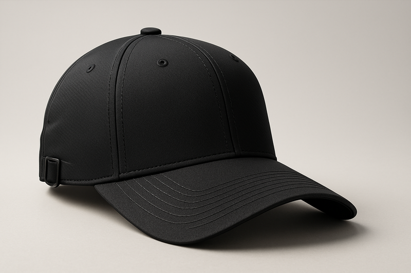 TURN BILL ON CAP TO THE RIGHT